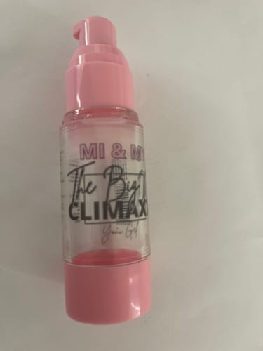 Customer photo review of The Big O CLIMAXX yoni gel - 3pk