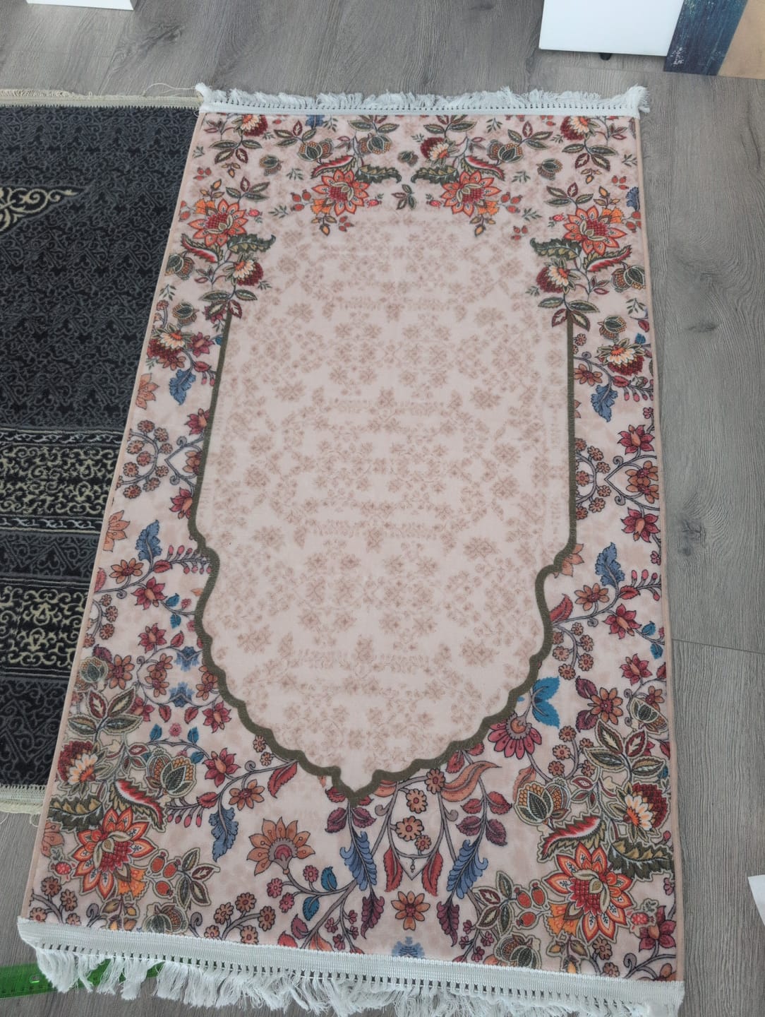 Customer photo review of Barakah Padded Prayer Mat