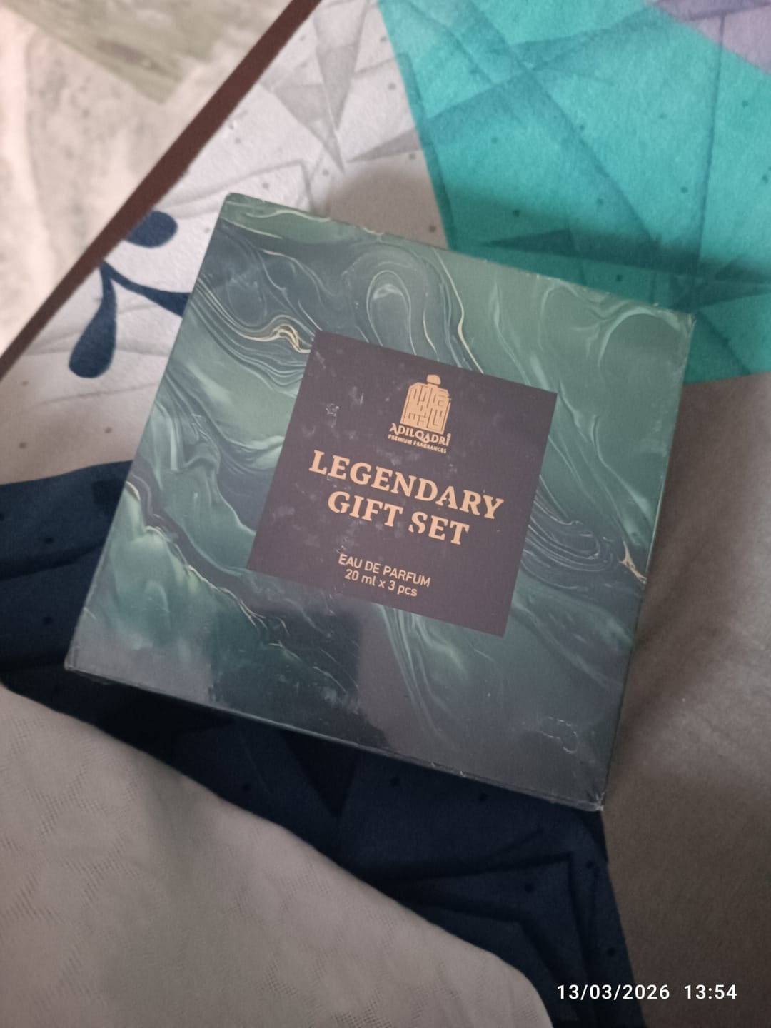 Customer photo review of Legendary Gift Set 3 Pcs Set of Premium Perfume Spray