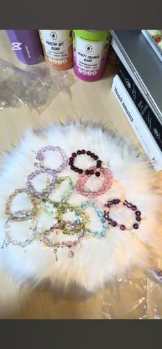 Customer photo review of New!!Flower Bracelets Lucky Game