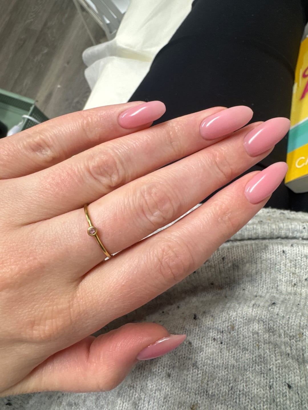 Customer photo review of Dainty Birthstone Ring (Bundle)