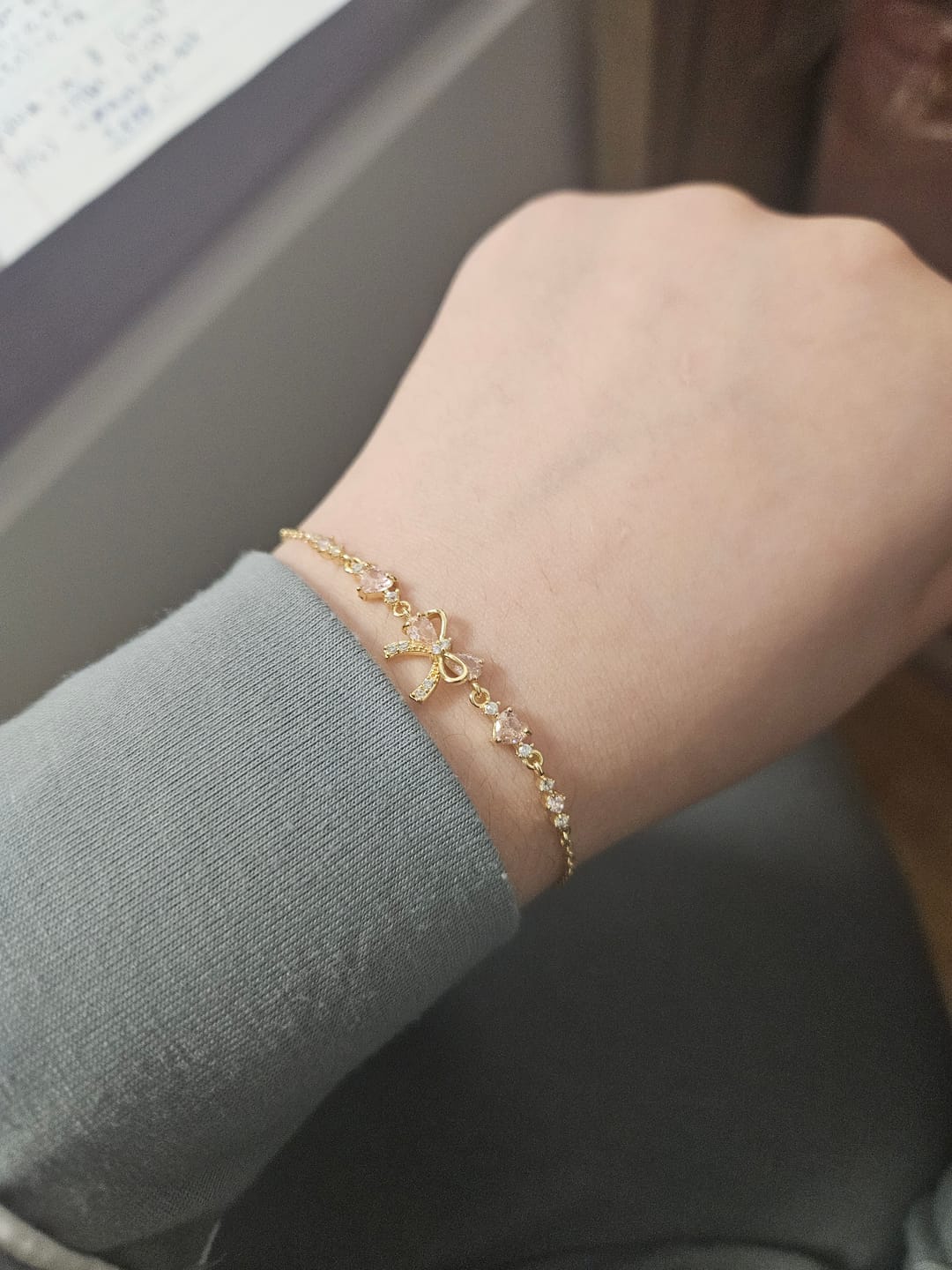 Customer photo review of Bow Bracelet