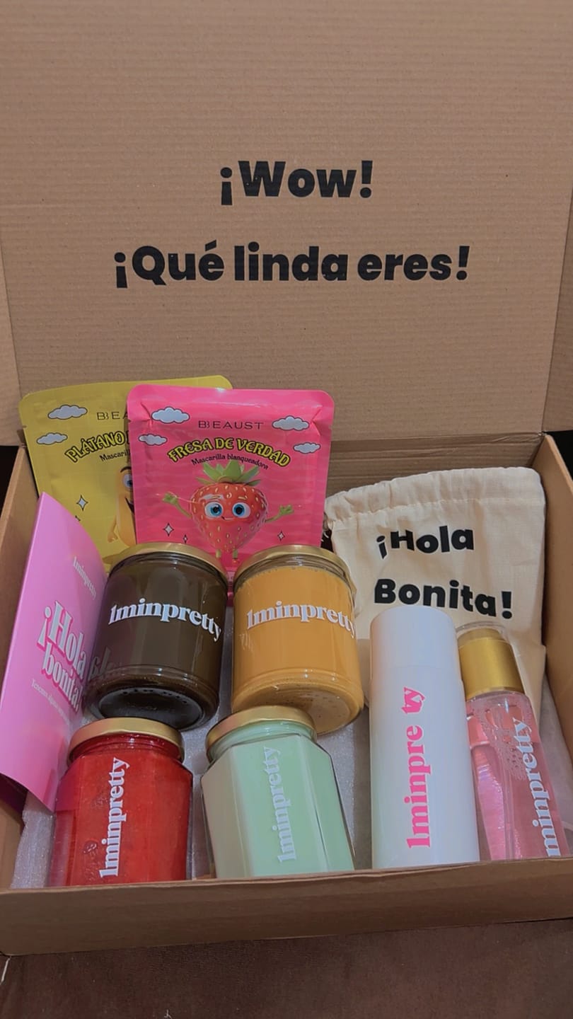 Customer photo review of Kit de 2 tarros de cera + exfoliante + crema pepino + agua rosas + talco para depilar con envío gratis mx