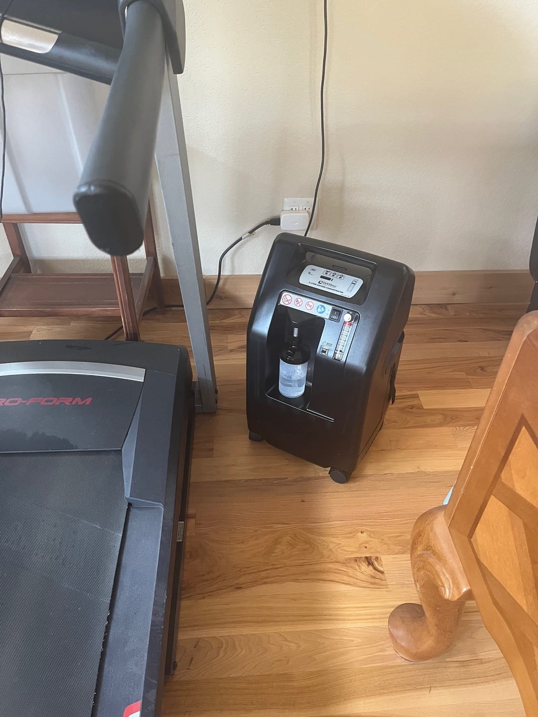 Customer photo review of Drive Medical - DeVilbiss Healthcare Compact Oxygen Concentrator, 5-Liter