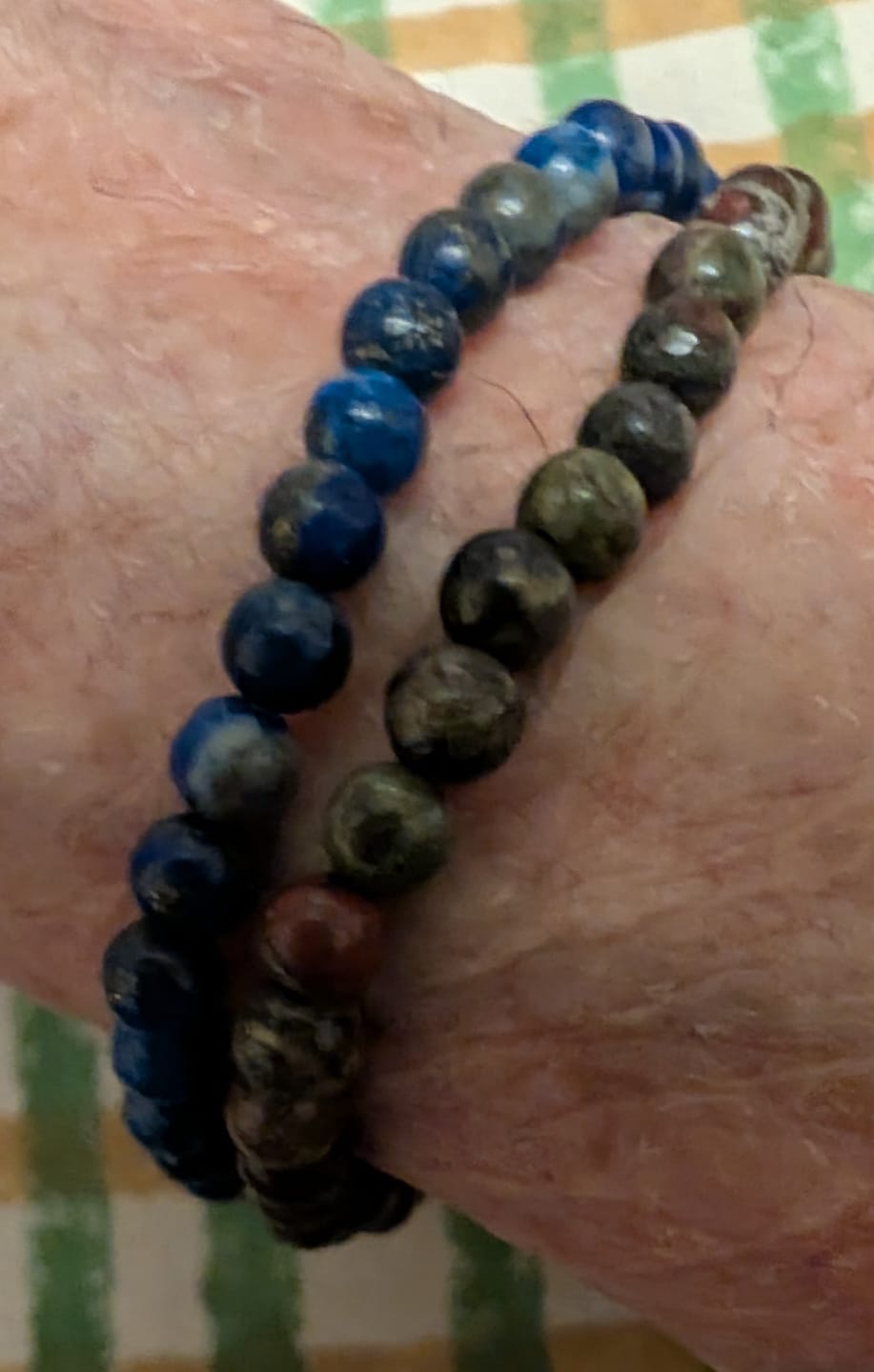 Customer photo review of Bloodstone Bracelet Mini