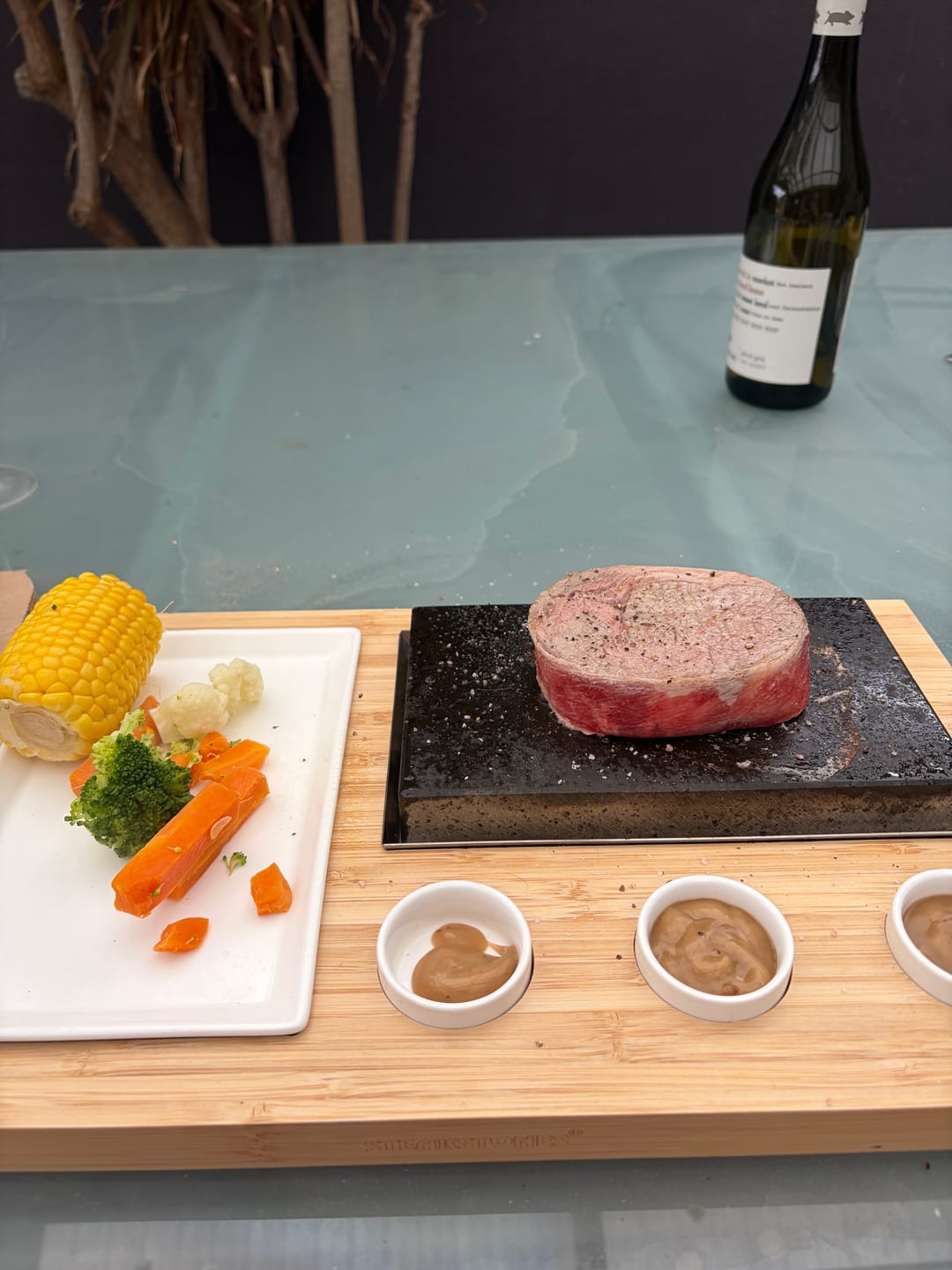 Customer photo review of The Sizzling Steak Set