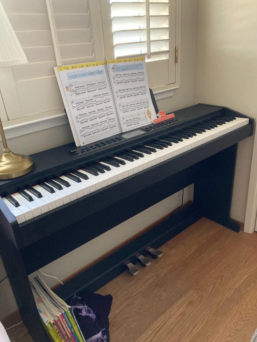 Customer photo review of Donner DDP-95 lesté Piano numérique