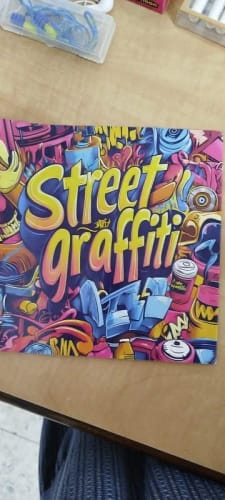 Customer photo review of Graffiti Street Art – Libro para Colorear