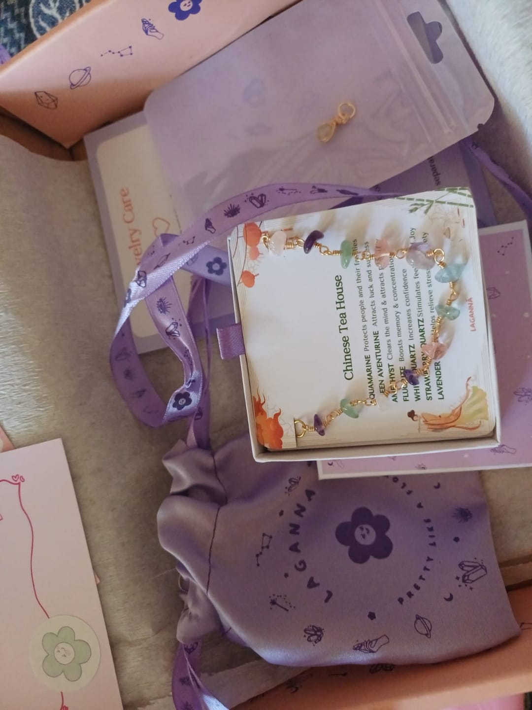 Customer photo review of Chinese Tea House Bracelet
