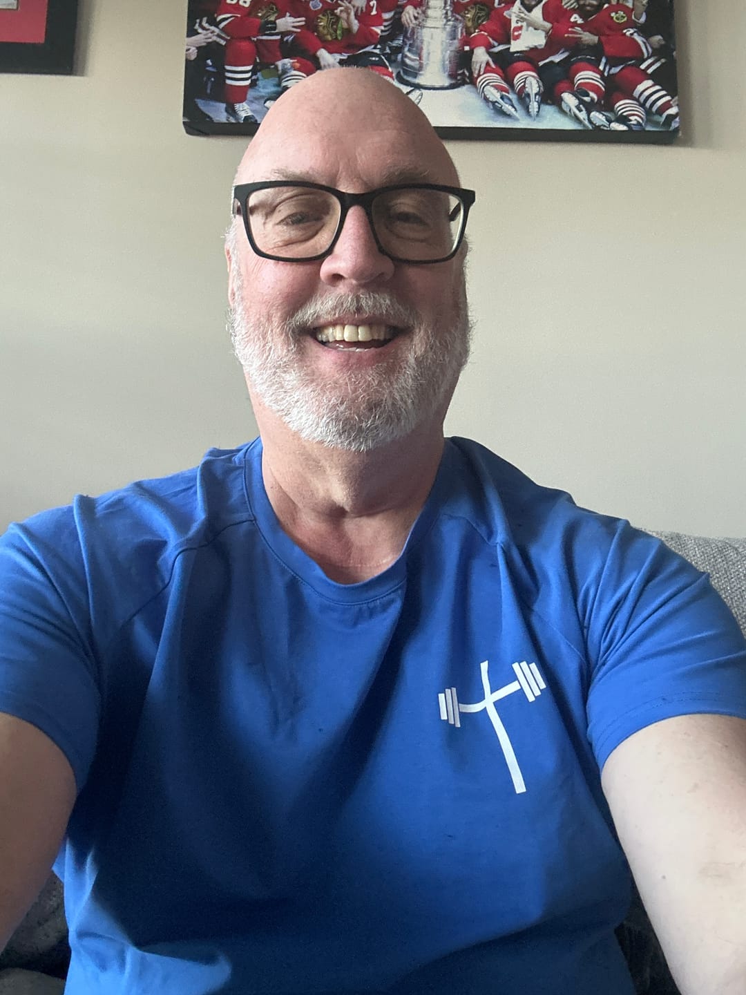 Customer photo review of Mystery Performance Tee - Final Sale