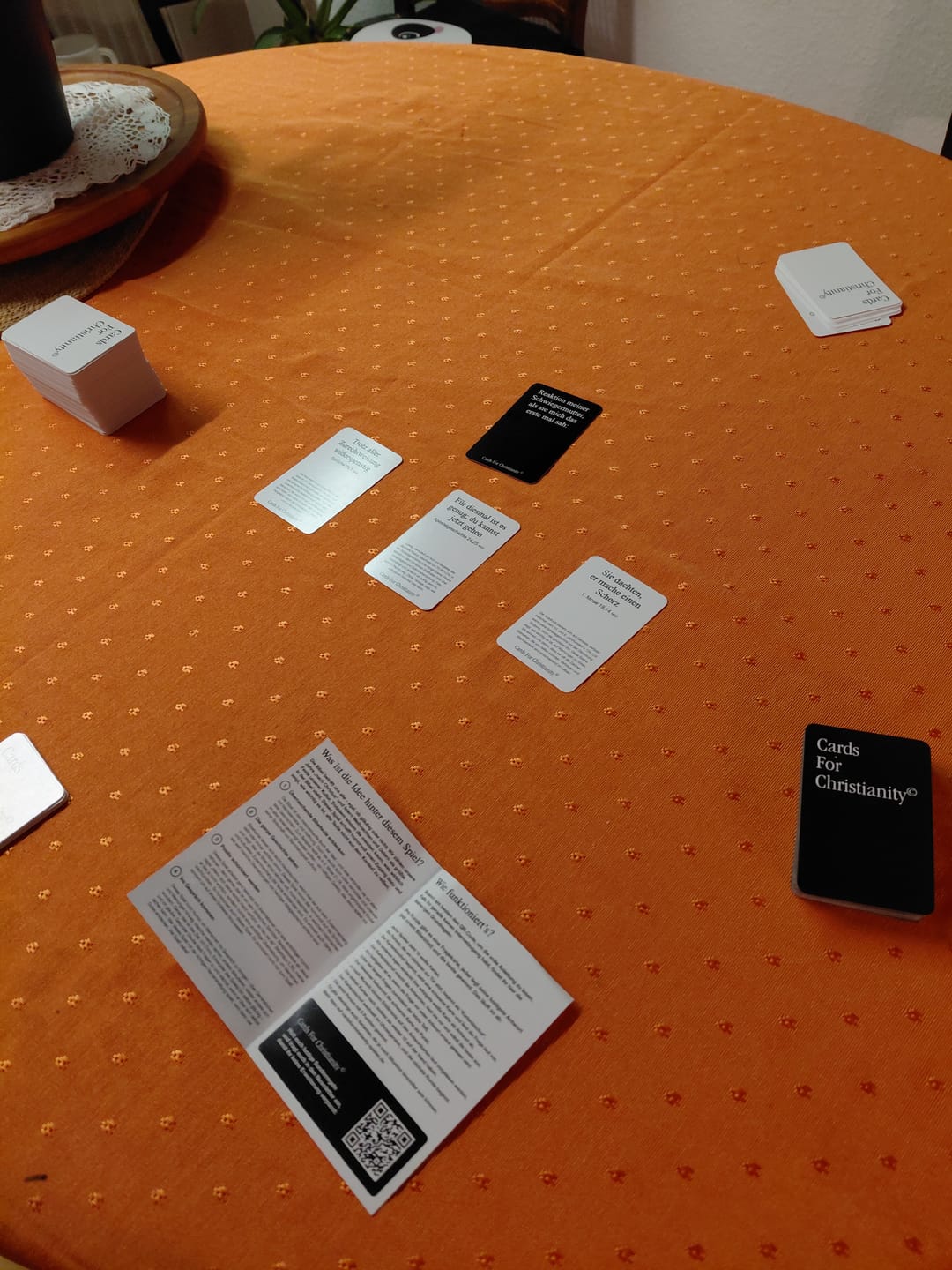 Customer photo review of Cards For Christianity