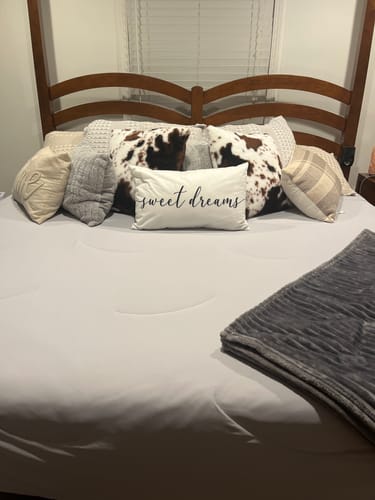 Customer photo review of CloudCool™ Cooling Comforter
