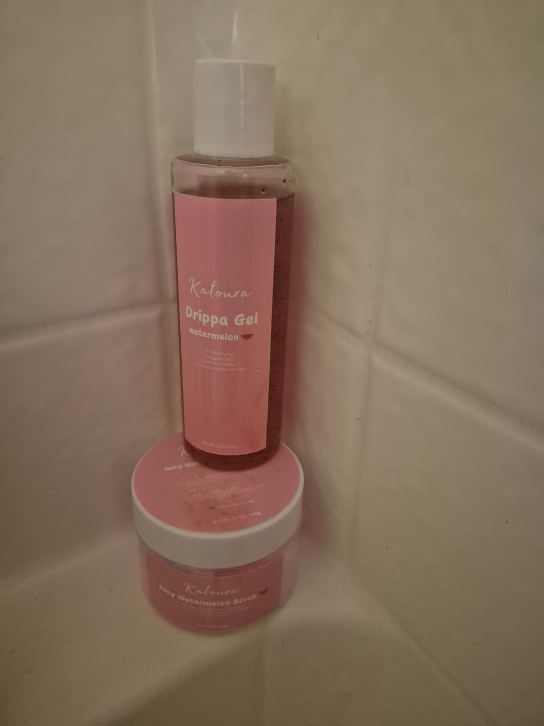 Customer photo review of Drippa Gel - Watermelon
