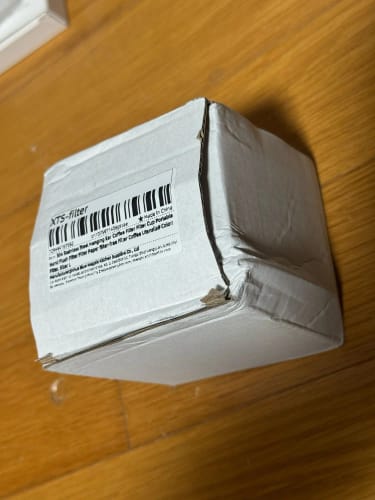 Customer photo review of Taza de filtro de café con oreja colgante de acero inoxidable 304, filtro de descarga manual portátil, papel de filtro, embudo sin filtro, utensilios de café