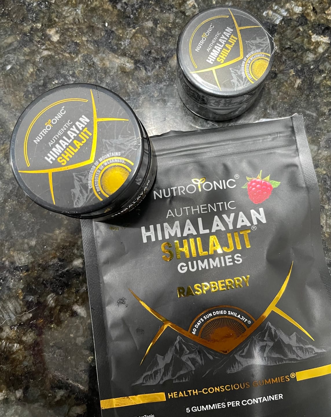 Customer photo review of Authentic Himalayan Shilajit® Resin 5Grams