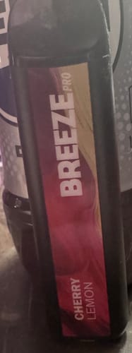 Customer photo review of Breeze Pro Disposable Vape