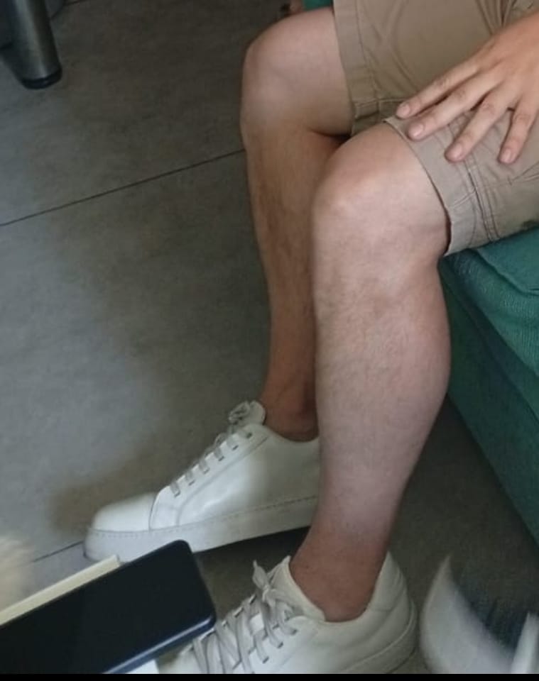 Customer photo review of Zapatilla Hombre Montblanc Blanco