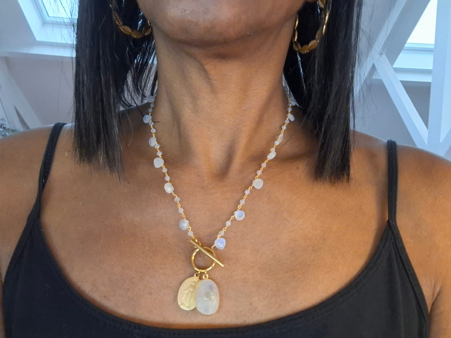 Customer photo review of Collier Jardin d'Hiver