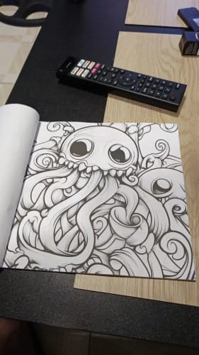 Customer photo review of Graffiti Street Art – Libro para Colorear