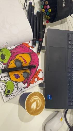 Customer photo review of Graffiti Street Art – Libro para Colorear