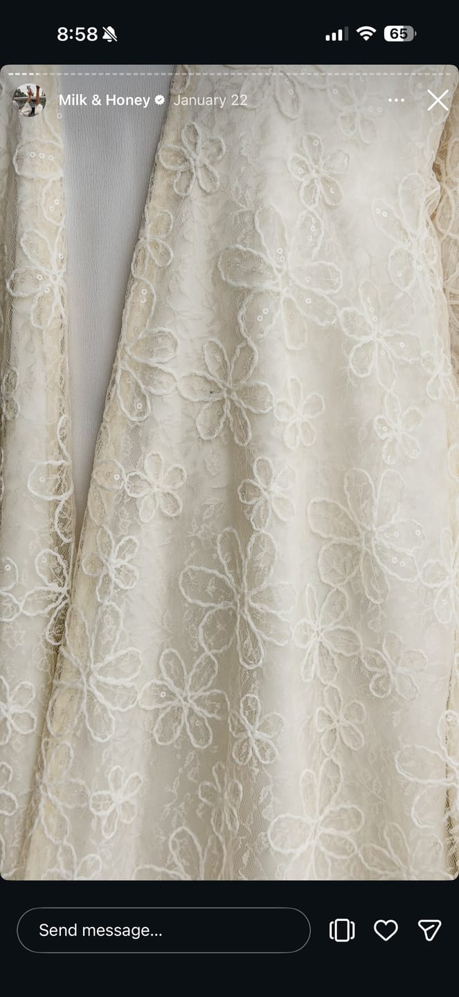 Customer photo review of Pearl Shimmer Abaya