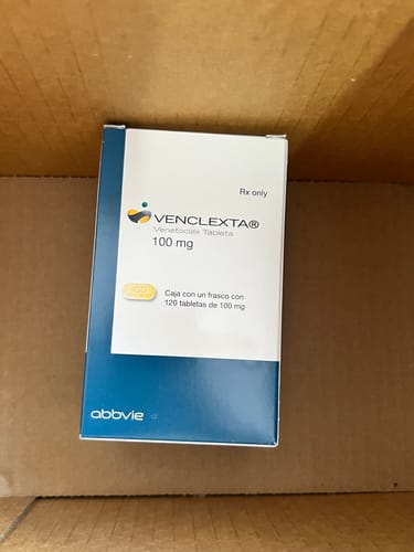 Customer photo review of Venclexta 100 mg C/120 Tabletas   - Venetoclax