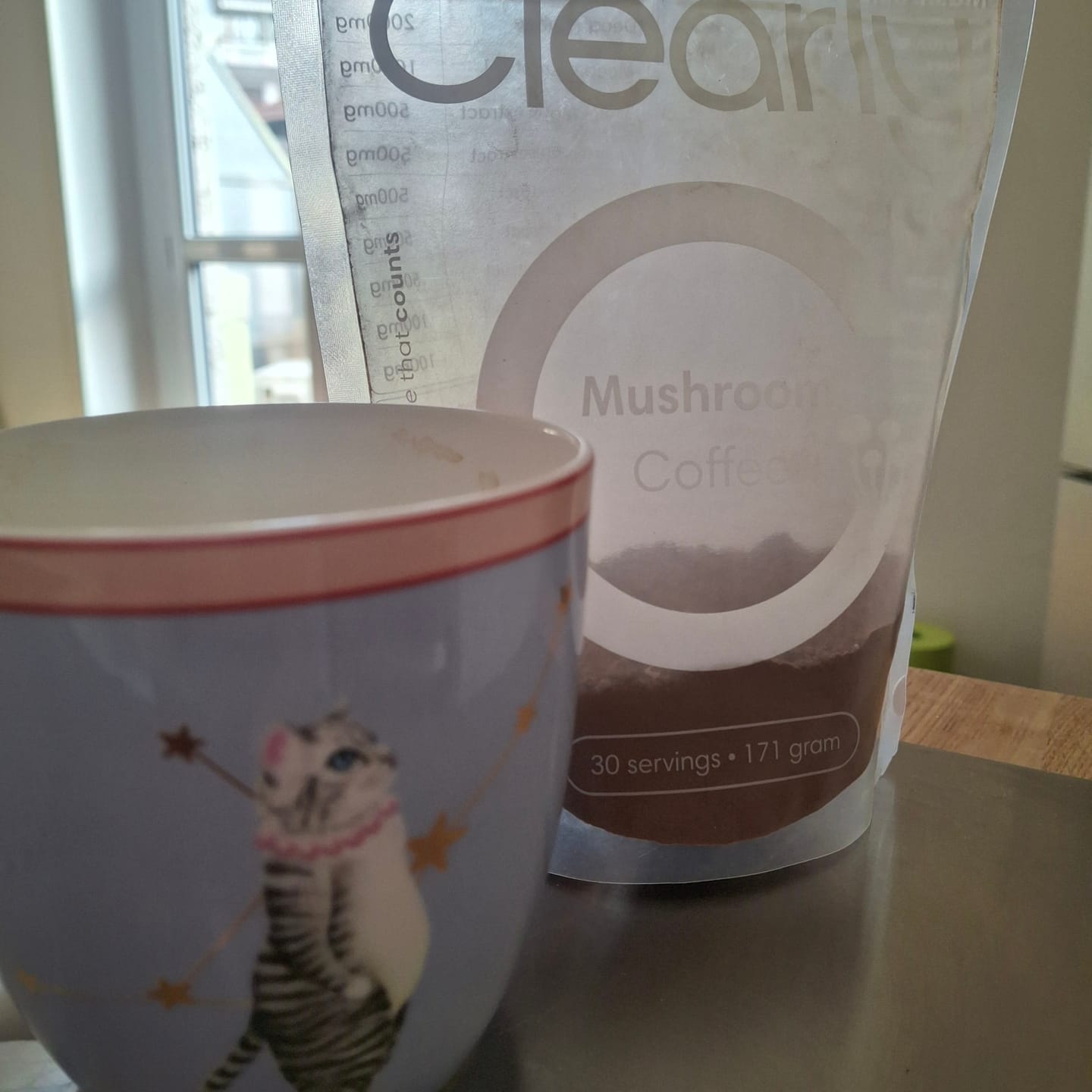 Customer photo review of Mushroom Coffee