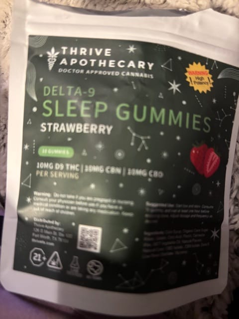 Customer photo review of Thrive Delta-9 SLEEP Gummy