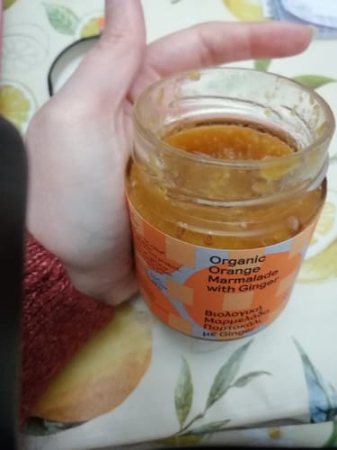 Customer photo review of Organic Orange Spread with Ginger - 240g - Symbeeosis