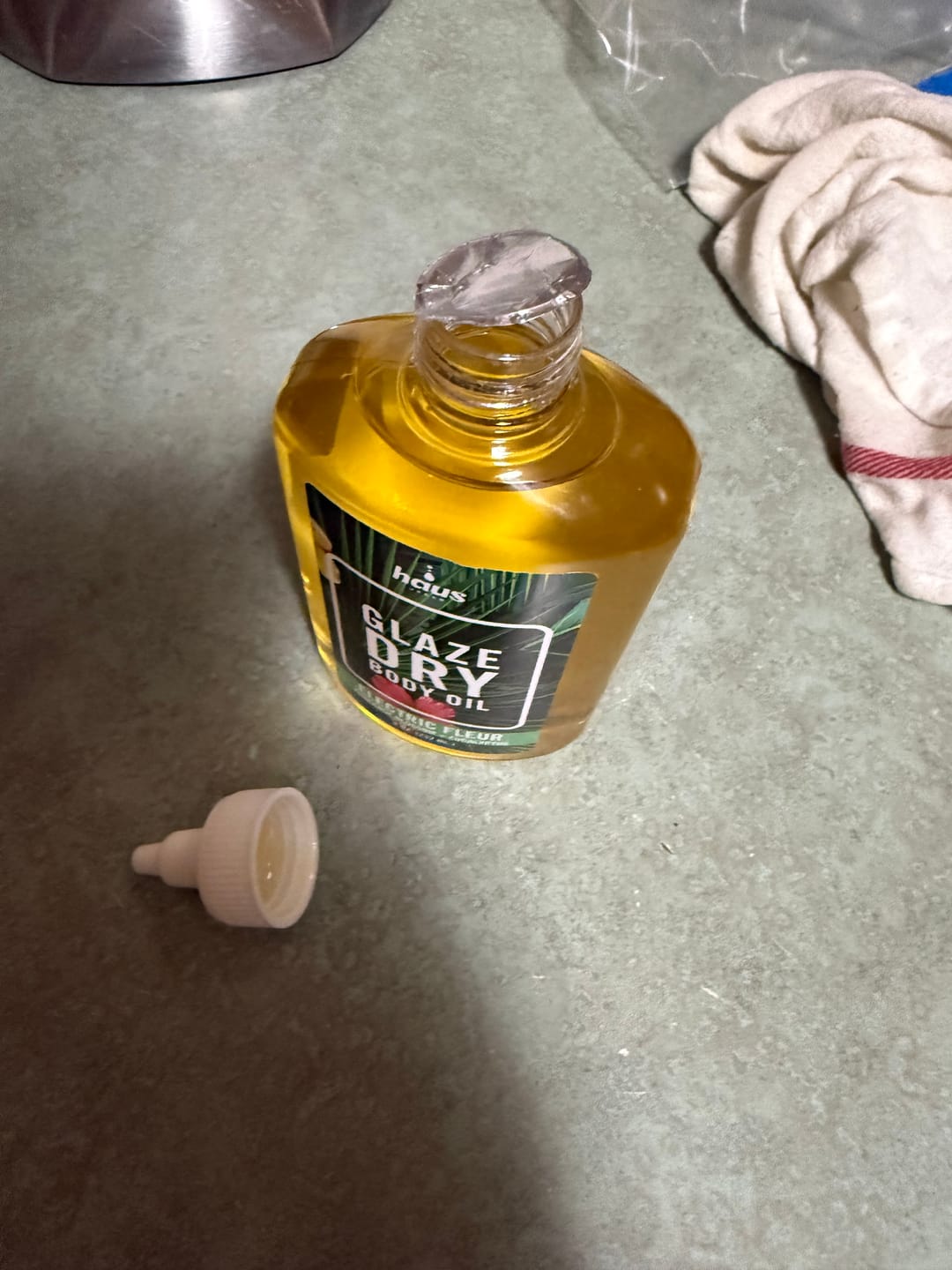 Customer photo review of 2026 Vault Glaze Dry Body Oil , 8 oz. | Fresh & Floral