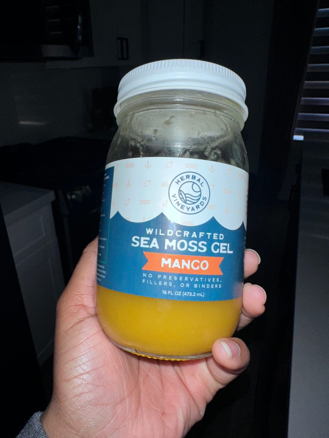 Customer photo review of EXCLUSIVE MANGO SEA MOSS GEL