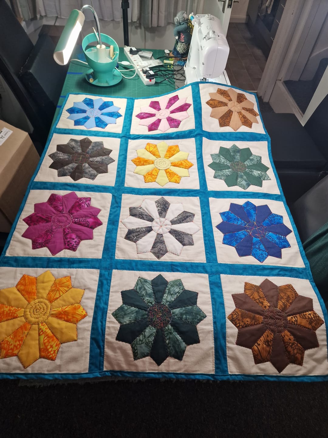 Customer photo review of Marble Craft Cotton Blender Fabric - John Louden