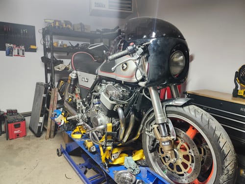 Customer photo review of Viper Cafe Racer Fairing