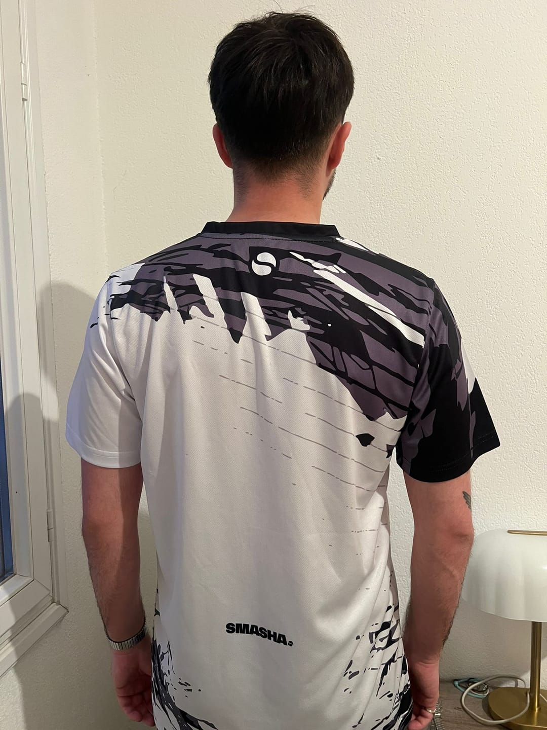 Customer photo review of Spectre | Maillot de Padel Personnalisable