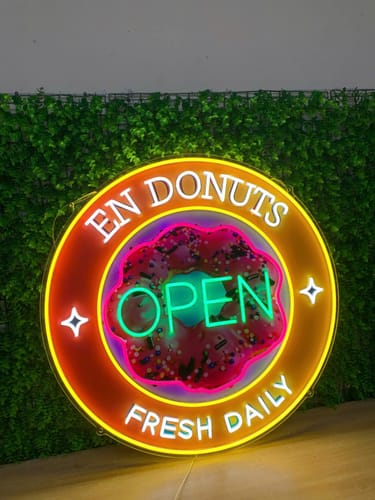 Customer photo review of EN Donuts | LED NEON SIGN