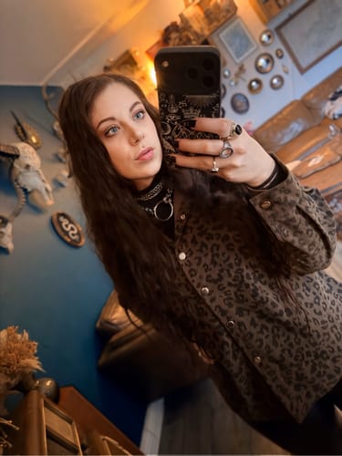 Customer photo review of "Choke Me Daddy" Choker