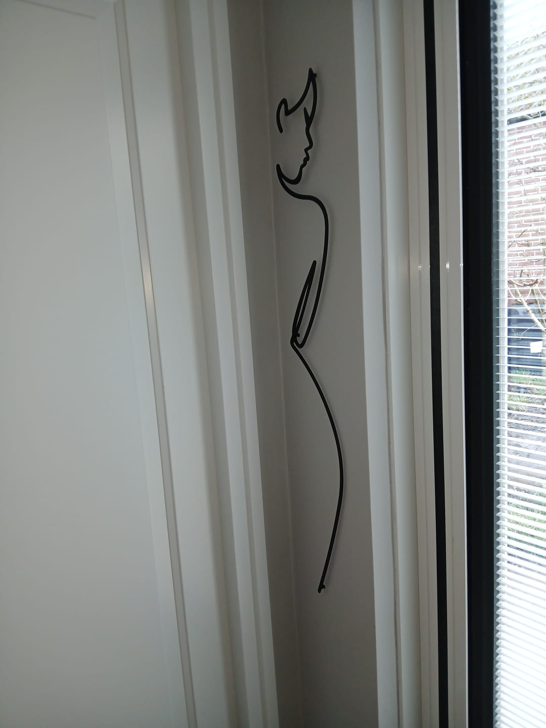 Customer photo review of Décoration Murale en Métal - Élégance minimaliste