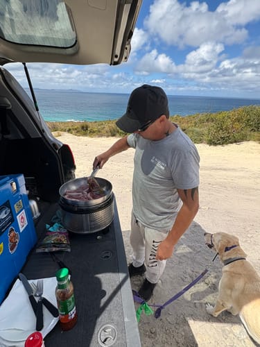 Customer photo review of COBB Grill Gas