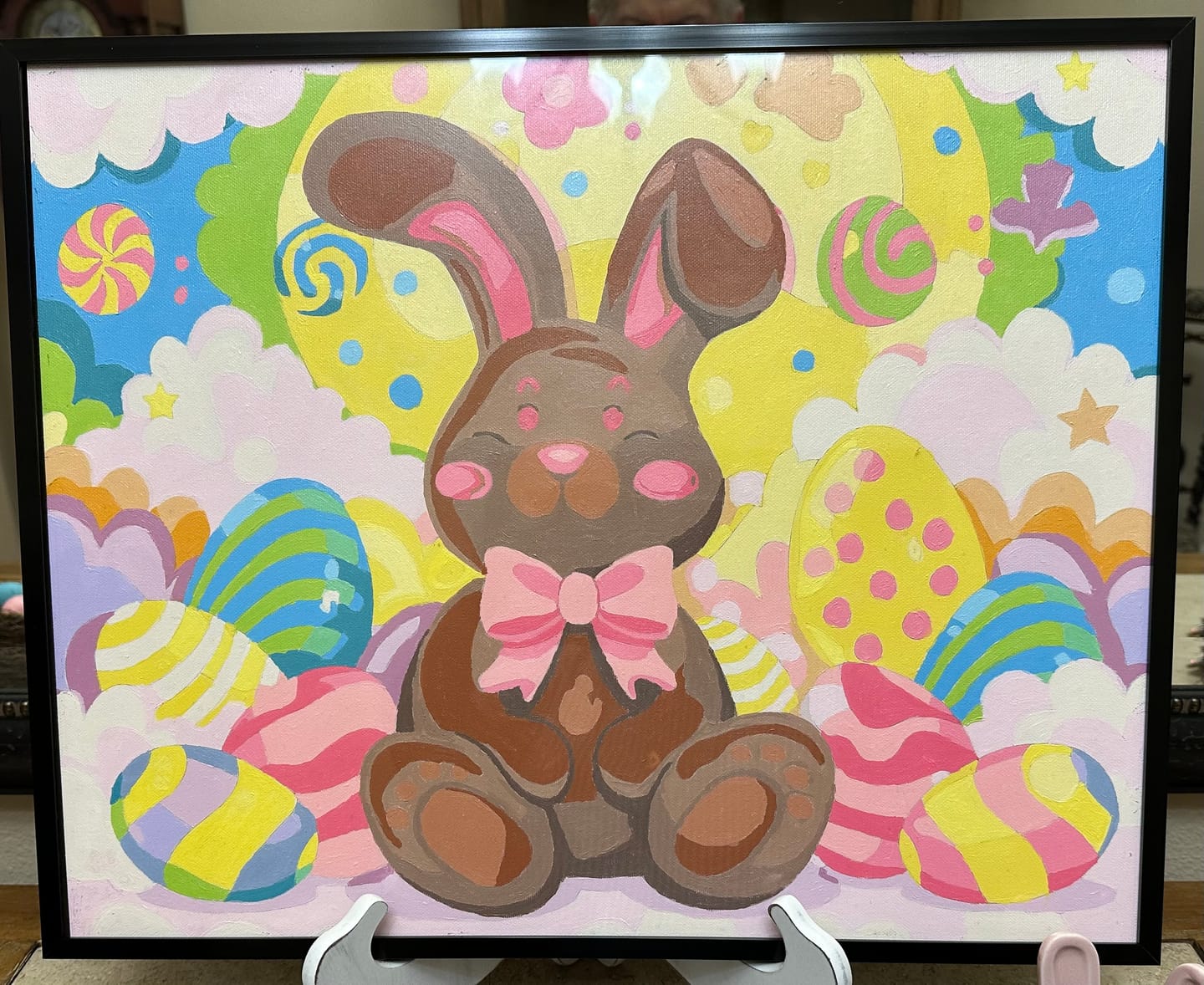 Customer photo review of Chocolate Bunny