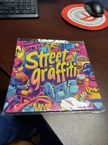 Customer photo review of Graffiti Street Art – Libro para Colorear