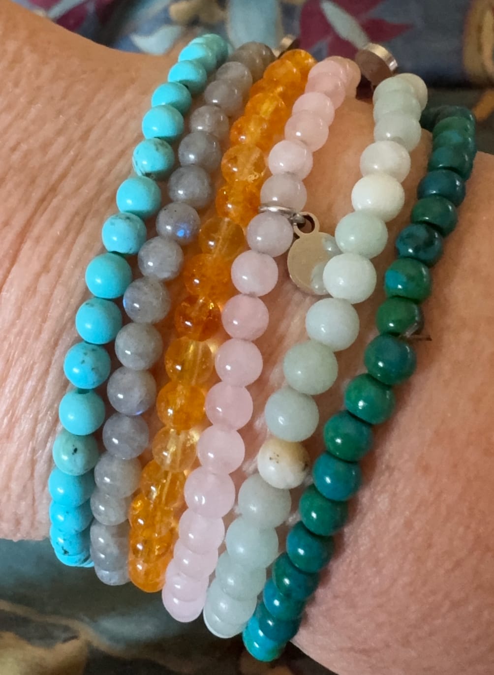 Customer photo review of Citrine Bracelet Mini