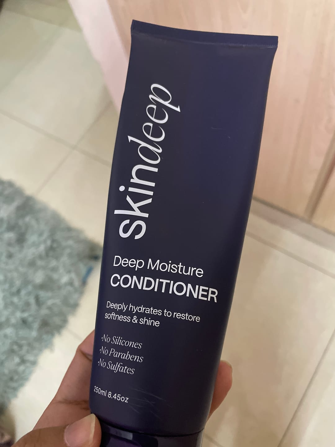 Customer photo review of DEEP MOISTURE CONDITIONER - with Silk Protein+Pro Vit B5