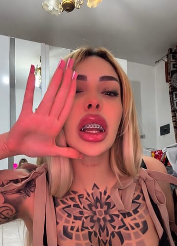 Customer photo review of Grillz Cuban - Silver