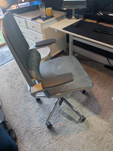 Customer photo review of Sihoo M59AS Ergonomic Office Chair with Dual-Section Backrest & 3D Flip-up Armrests