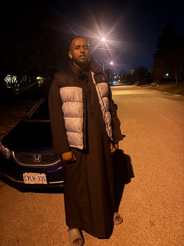 Customer photo review of Saudi thobe - Designer Black