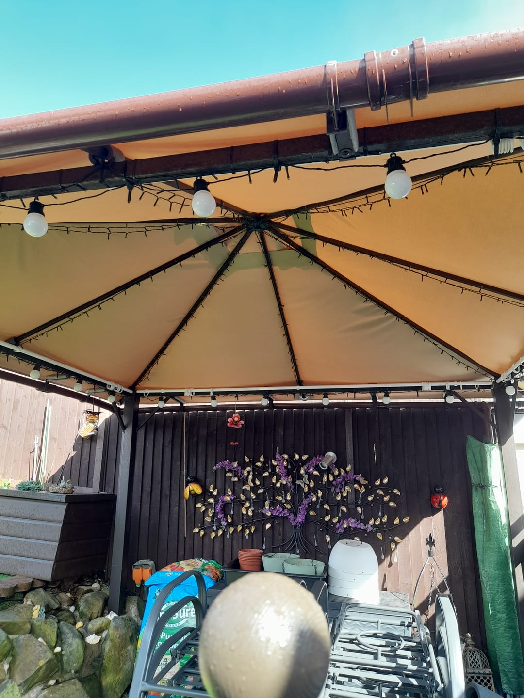 Customer photo review of Venice Gazebo Canopy