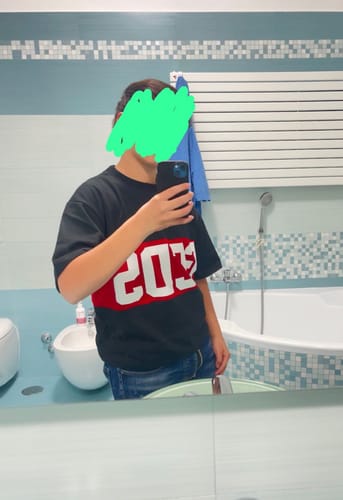 Recensione con foto di un cliente su T-shirt GCDS
