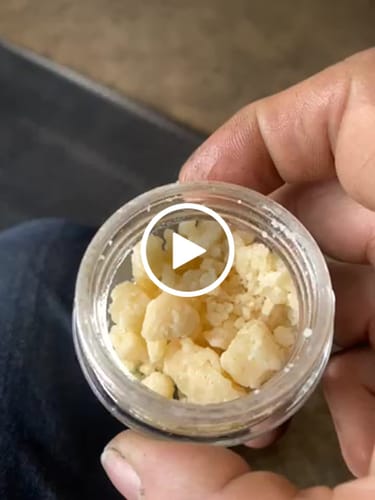 Customer video review of DAB CLEAN - Sugar Live Resin THCa - 28G