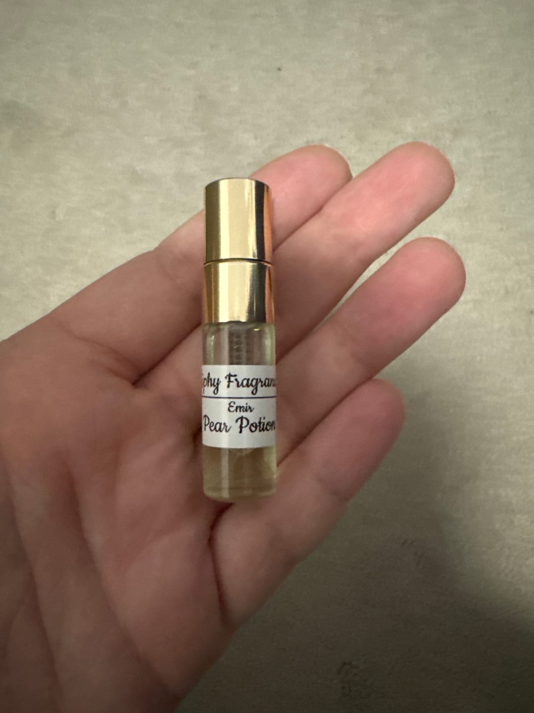 Customer photo review of Pear Potion 3 ml Probe