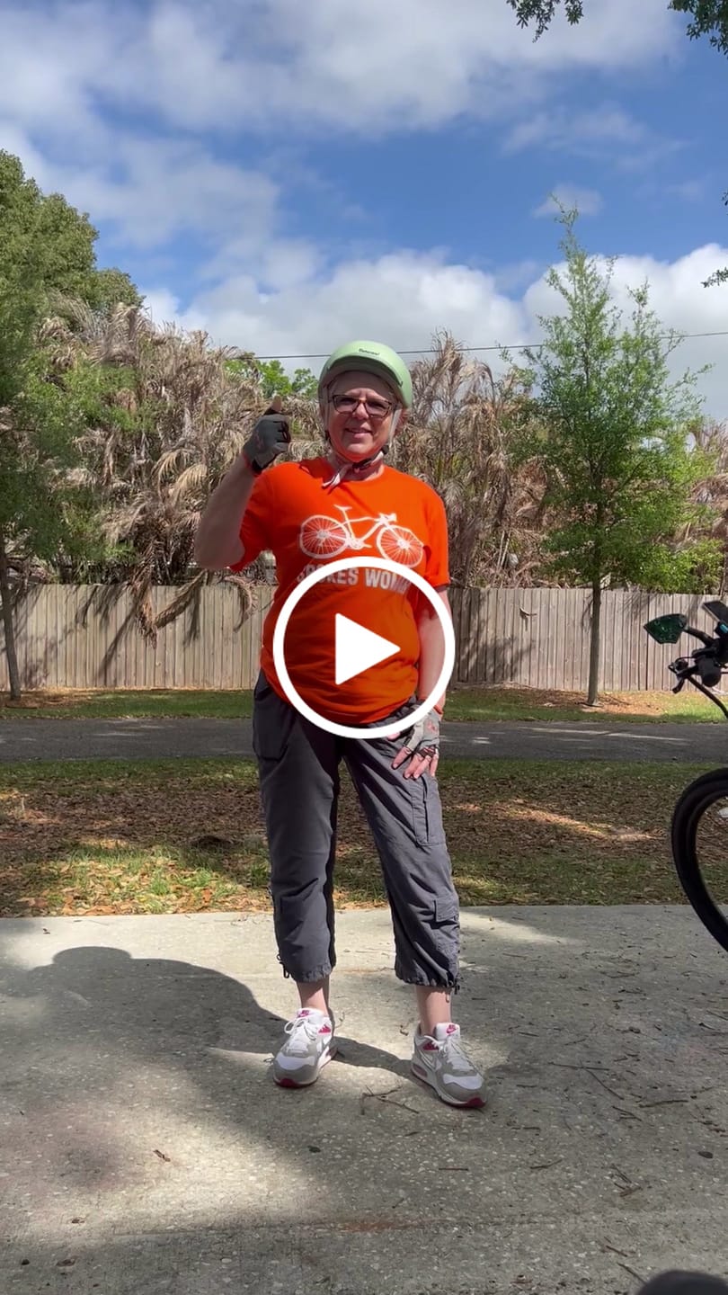 Customer video review of Spokes Woman T-Shirt